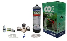 CO2 Professional System AQUILI - Bombola 600 g - Diffusore vetro - Test CO2 