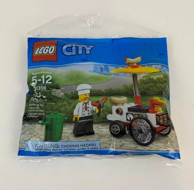 Hot Dog Stand Lego City Polybag 30356 Limited