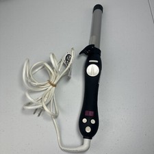 Beachwaver S1 Ceramic Dual Rotating Curling Iron Black & Silver Model BW1136S1