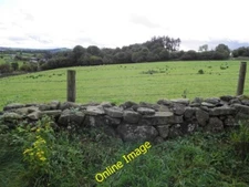 Photo 6x4 Dry stone wall, Bomackatall Bellway Looking south-west c2013