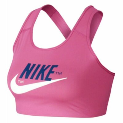 nike swoosh icon bra