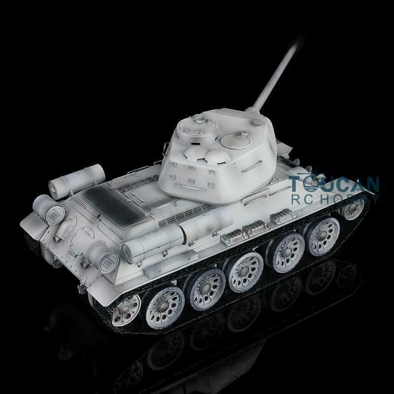 Henglong 1/16 7.0 Soviet T34-85 RTR RC Tank BB IR 3909 Metal Tracks 360°Turret - Image 2 of 4