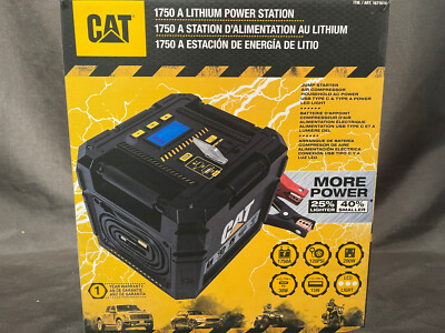 CAT Power Station Cube Lithium Battery Portable Jump Starter Tire Air  Compressor | eBay