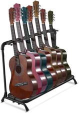 New Round Tube 7 Folding Multi Guitar Holder ...