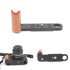 Camera Solid Wood L Handle Grip Baseplate Accessory For Nikon F3/F3HP/F3T/F3AF