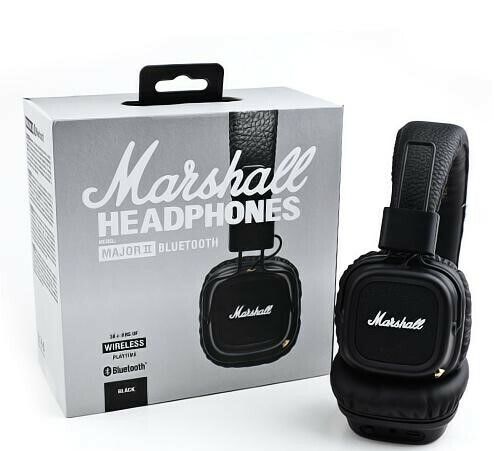 MARSHALL Major-II Bluetooth Brown Cuffie wireless