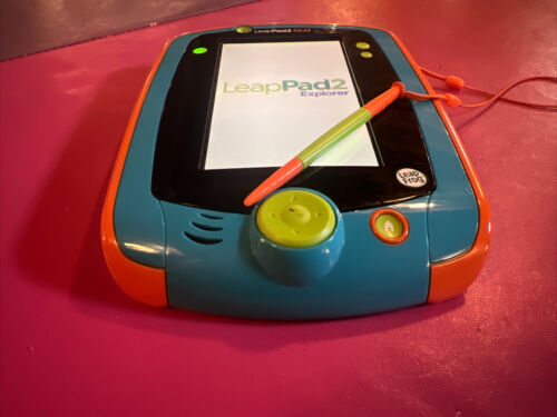 LeapFrog Blue/Orange LeapPad 2 GLO | Tested, Factory Reset | Stylus included - Picture 4 of 11
