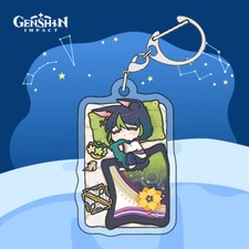Genshin Impact Tighnari Acrylic Double-sided Pendant Cosplay Pajamas Keychain