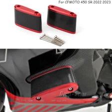 Red Falling Protection Frame Sliders Crash Protector For CFMOTO 450 SR 2022 2023