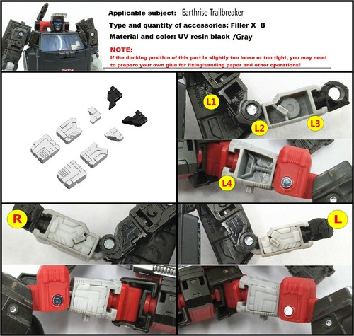 KIT de actualización de brazo de pierna para pieza de relleno de la serie Siege Earthrise Kingdom Studio Legacy - Imagen 29 de 51