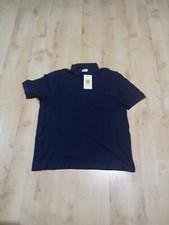 Image of Farah Men's Cove SS Solid Polo Collared T Shirt Size XL True Navy 💯 Cotton