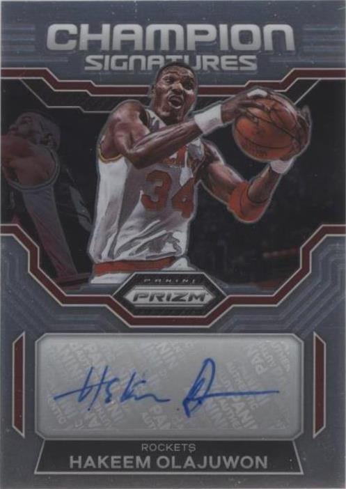 2022-23 Panini Prizm - Hakeem Olajuwon #CHS-HOW - 1 of 2