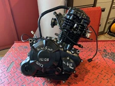 Yamaha YS125 2017 Engine + Generator Windings 4415 Miles