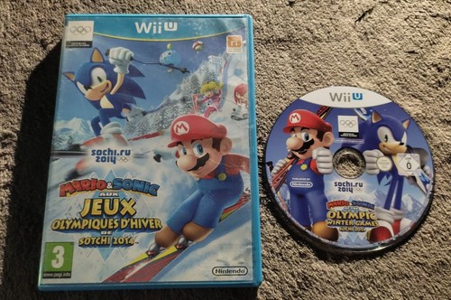 Mario & Sonic Aux Jeux Olympiques D'hiver De Sotchi 2014 Nintendo Wii U