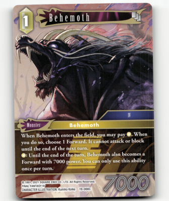 behemoth mtg final fantasy Dandân - Ultimate Guard Play-Mat (Secret Lair)
