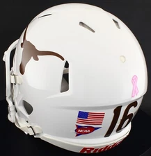 TEXAS LONGHORNS NCAA Riddell Speed Full Size REPLICA Football Helmet #16