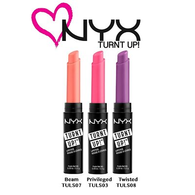 #ad #ad NYX Turn Up Extreme Color Lipstick Set of 3 Choose Color $12.99