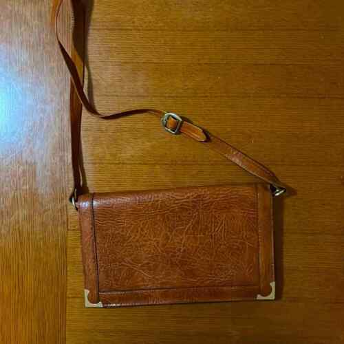 Handmade Artisan Brown Leather Shoulder Bag