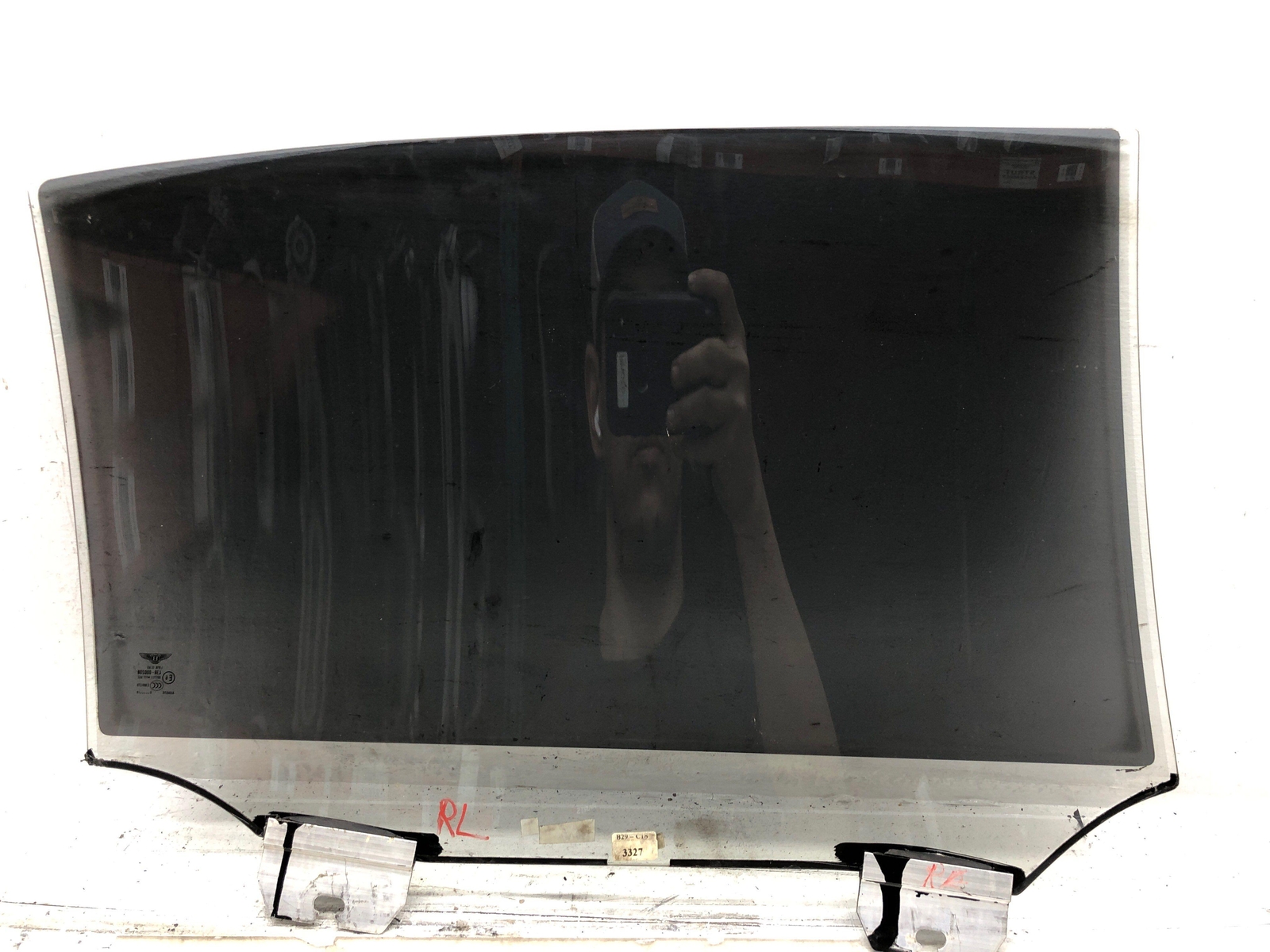 2006-2012 BENTLEY CONTINENTAL LEFT REAR DOOR GLASS WINDOW 3W5845025J *FADED TINT