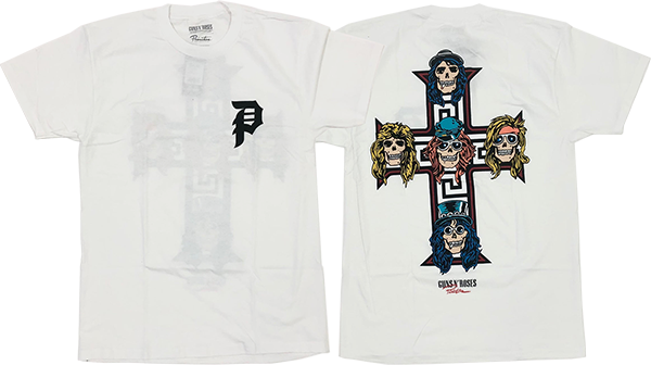 T-Shirt Primitive Guns n' Roses Robo (Black) pour Homme T-Shirt Primitive Guns n' Roses Robo (Black) pour Homme