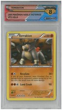 2011  Pokémon Noble Victories TERRAKION #73/101 Holo 💎 DSG 8 NM/Mint