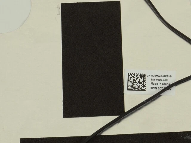 Capa traseira LCD branca KC5R8 RP85H fabricante de equipamento original Dell Inspiron 17 5758 5759 5755 17,3" - Imagem 4 de 4