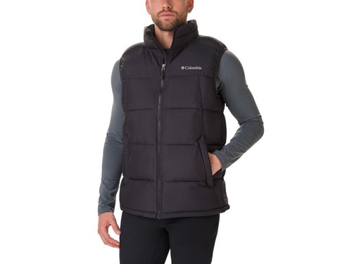 GILE IMBOTTITO PIUMINO UOMO COLUMBIA INVERNO 1738012 012 PIKE LAKE BLACK |  eBay