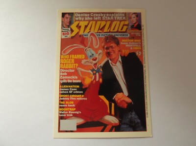 WCM Inc ''STARLOG No134'' #54 1993 Sci-Fi Magazin Trading Card