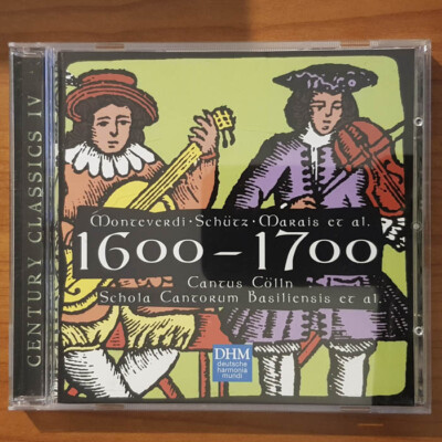 VARIOUS DHM Century Classics IV 1600-1700  NM/EX(CD)