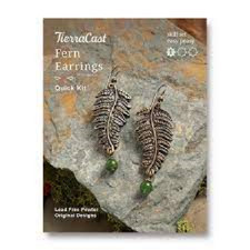 TIERRA CAST QUICK KIT - FOR FERN EARRINGS COMPLETE