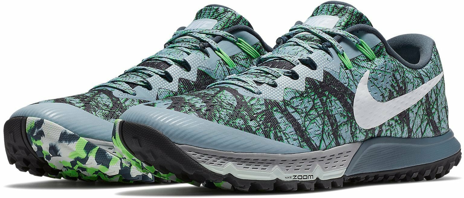 Мужские кроссовки для бега Nike Air Zoom Terra Kiger 4 сине-серый камуфляж 880563-400 sz 7