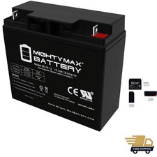 Compact 12V 18AH SLA Battery - Maintenance Free  Shock Resistant Power Source