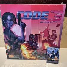 Code 3 Board Game | Cooperative, Story-Driven, 80s-Themed Crime Fighting  NEW