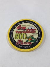 2002 THE ORLEANS CASINO LAS VEGAS NEVADA 500 NCV CHIP GREAT FOR ANY COLLECTION