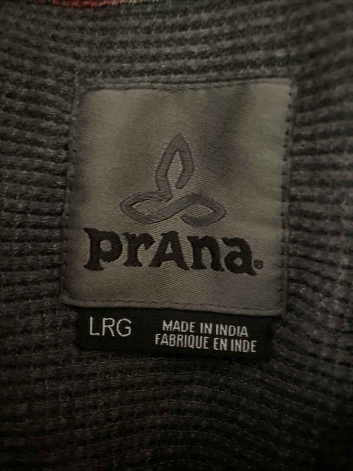 Botón a presión de franela grande Prana Foto 2 de 4