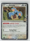 Pokemon Larry's Komala Cosmos Holo #175/217 ME: Ascended Heroes Near Mint