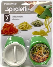 Spiraletti by Farberware, Handheld Spiral Slicer New in package, set 2