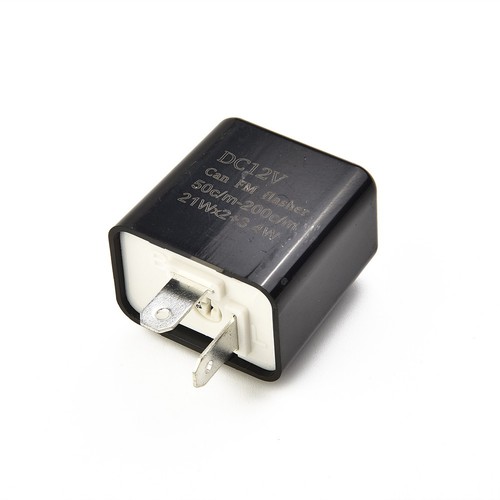 Flasher Relay 1pc Household Adjustable Black 12V Accessories Motorcycle - Picture 3 of 20