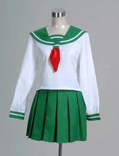 Inuyasha Kagome Higurashi Cosplay Costume Anime Dress Halloween Christmas sale