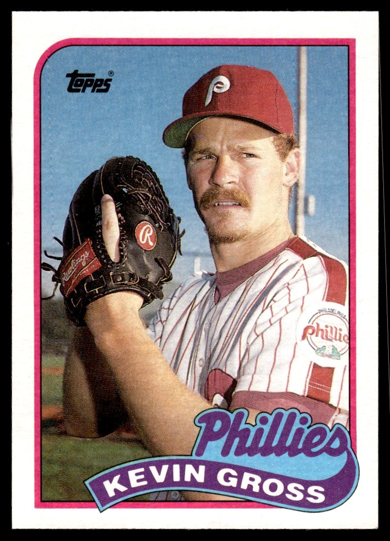 1989 Topps Kevin Gross Philadelphia Phillies #215