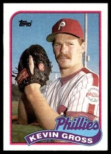 1989 Topps Kevin Gross Philadelphia Phillies #215