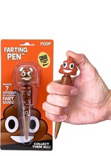 Farting Poop Pen - 7 Funny Sounds - Funny Poop Gifts, Great Kids Party Supplies,
