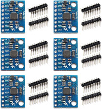 ​Keacvise 6-Pack GY-521 MPU6050 Sensor Module - 6-Axis IMU with 16-Bit ADC, 3-Ax