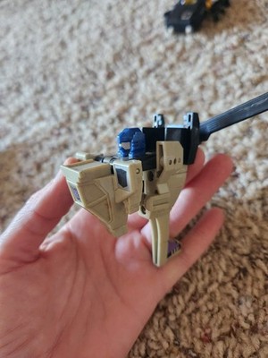 Hasbro Transformers G1 Decepticon Thundercracker Jet Figure, Vintage (1985)