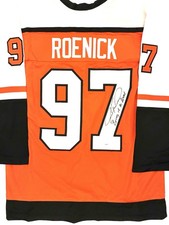 Jeremy Roenick Signed Flyers Jersey #97 “Bring It To Broad” Inscription JSA COA