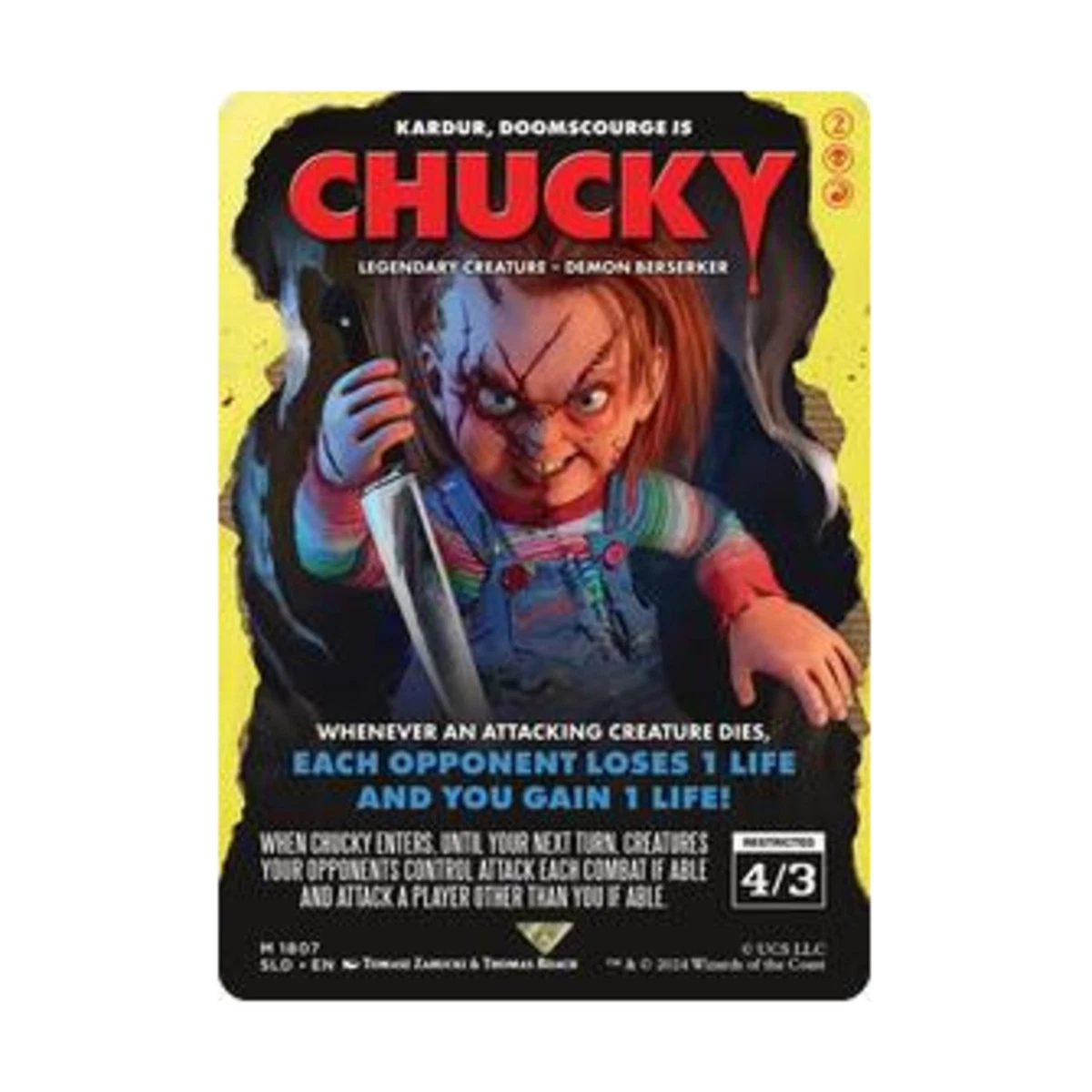 Chucky 1807 Secret Lair Drop for sale | eBay