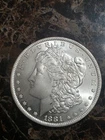 New Listing1881-S Morgan Silver Dollar San Francisco . C99