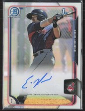 2015 Bowman #BCAP-EH Eric Haase Chrome Prospect Autographs Refractor #/499 (A5)