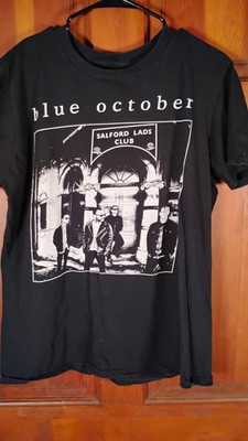 Blue October Salford Lads Club 2018 N American Tour Concert T-shirt Size Large