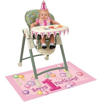 Unique Party - Baby Kissen für Hochstühle, 1. Geburtstag (SG5365)